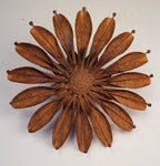 Rust Sunflower, Metal Flower Wall Art - Watson & Co
