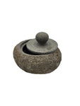 Rock bowl w/lid