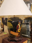 Hand Painted Monkey Lamp