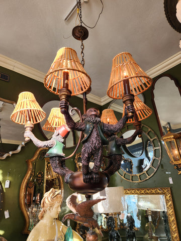 Monkey Chandelier