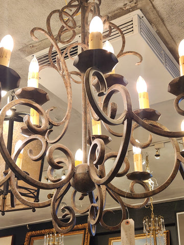 Lg. Iron Chandelier