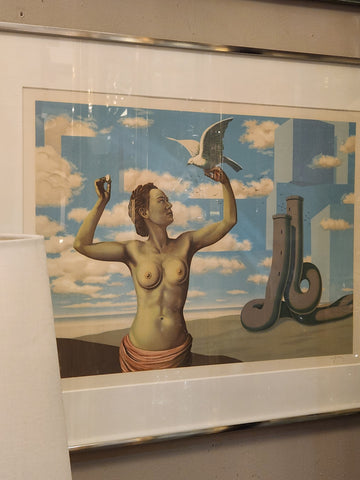 1968 Magritte Litho. (woman)