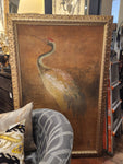 "Heron" Mixed Media