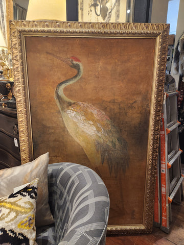"Heron" Mixed Media
