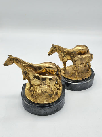 1930's Dam+Foal Bookends