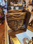 Tribal Mask Bookends