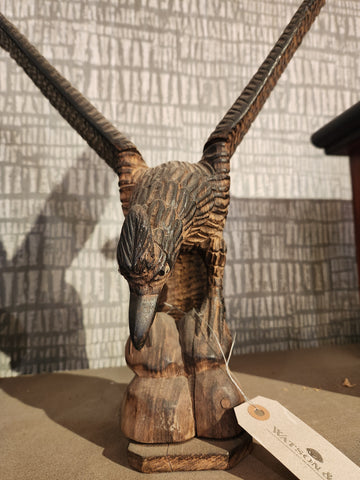 Wood Carved Eagle