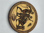 Erotic Grecian Plate- 9.5" Dia.