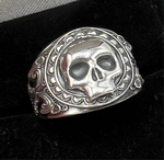 925 Skull Ring