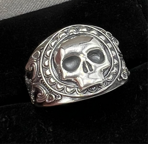 925 Skull Ring
