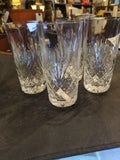 Set of 4 fancy highboys glasses