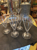Set of 5 glasses