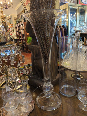 Tall Fluted vase