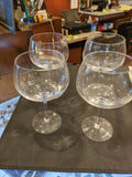 Set of 4 Chrystal glasses