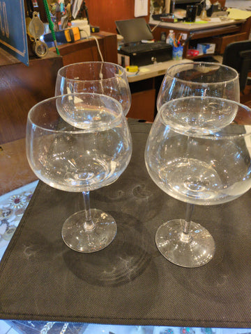 Set of 4 Chrystal glasses