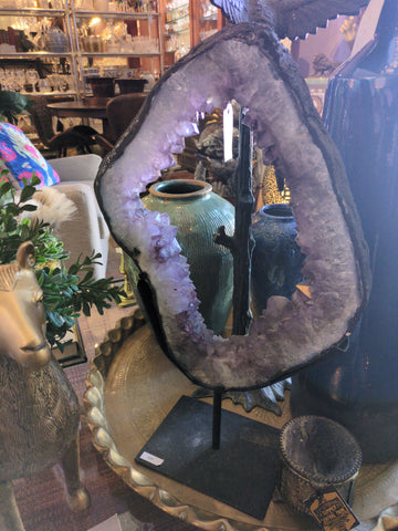 Amethyst Chrystal on stand