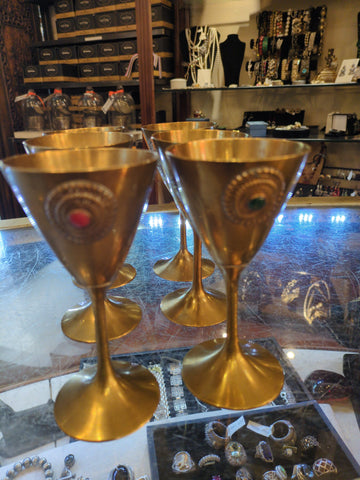 Set of 6 goblets