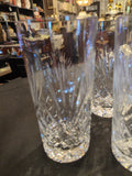 Set of 4 fancy highboys glasses