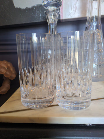 Set of 4 park Ave tall glasses