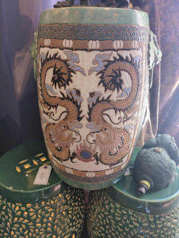 ceramic stool