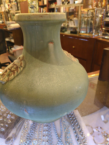 Green vase