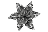 Platinum Lily Flower, Metal Flower Wall Art - Watson & Co