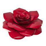 Red Rose, Metal Flower Wall Art - Watson & Co
