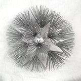 Platinum Dandelion Flower, Metal Flower Wall Art - Watson & Co